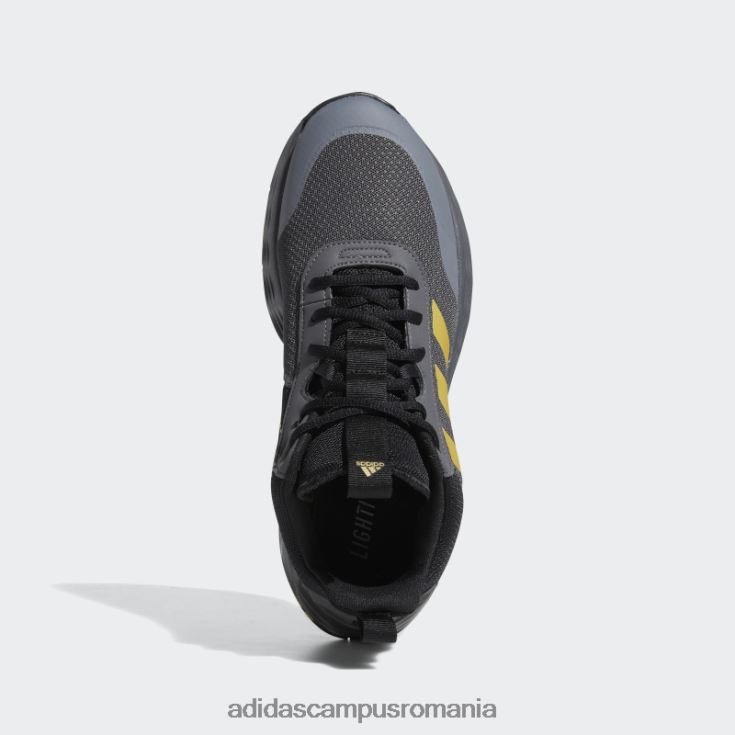 adidas campus romania pantofi ownthegame gri adidas unisex gri/auriu mat/negru J266N24764