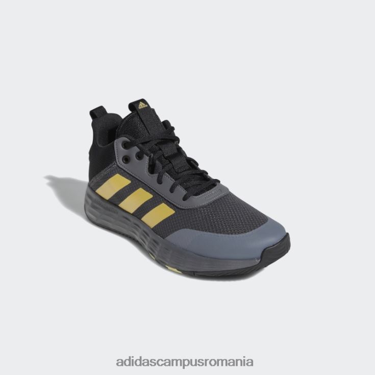 adidas campus romania pantofi ownthegame gri adidas unisex gri/auriu mat/negru J266N24764