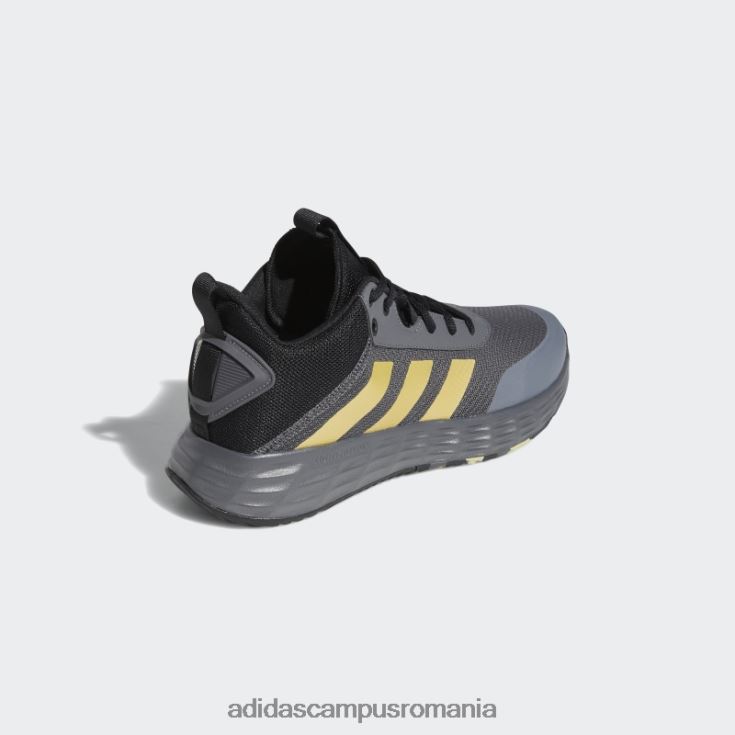 adidas campus romania pantofi ownthegame gri adidas unisex gri/auriu mat/negru J266N24764