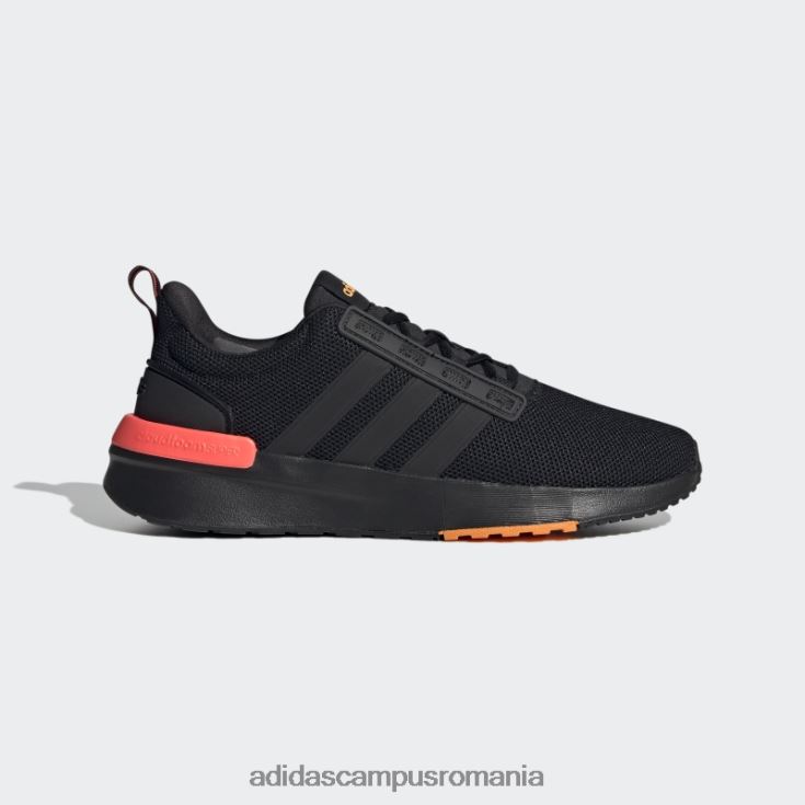 adidas campus romania pantofi racer tr21 orange rush unisex papură neagră/portocalie J266N24386