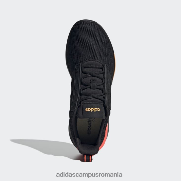 adidas campus romania pantofi racer tr21 orange rush unisex papură neagră/portocalie J266N24386