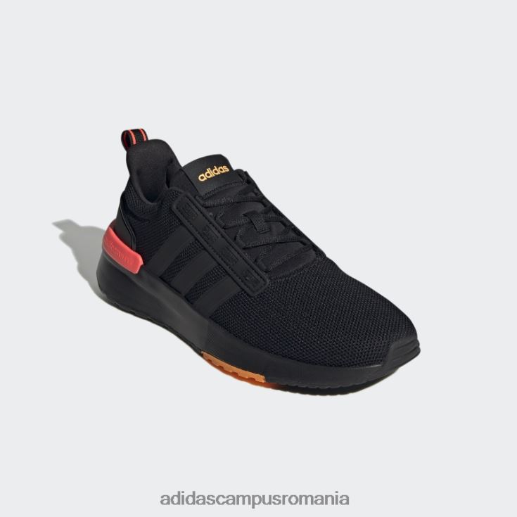 adidas campus romania pantofi racer tr21 orange rush unisex papură neagră/portocalie J266N24386