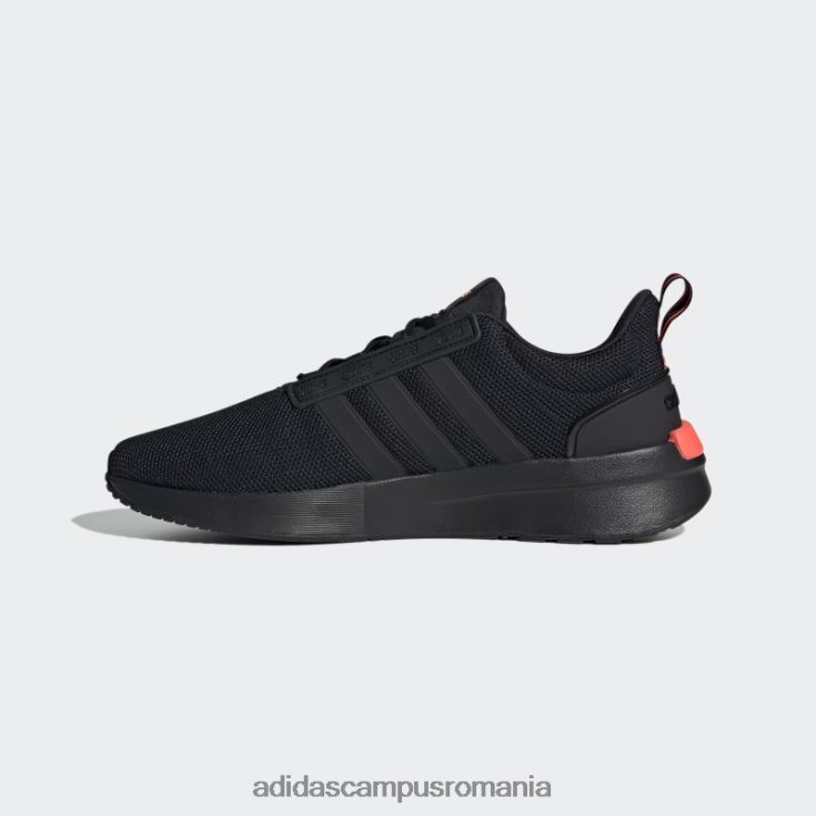 adidas campus romania pantofi racer tr21 orange rush unisex papură neagră/portocalie J266N24386