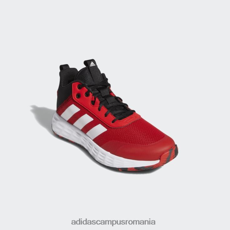 adidas campus romania pantofi roșii ownthegame unisex roșu/alb/negru J266N24474