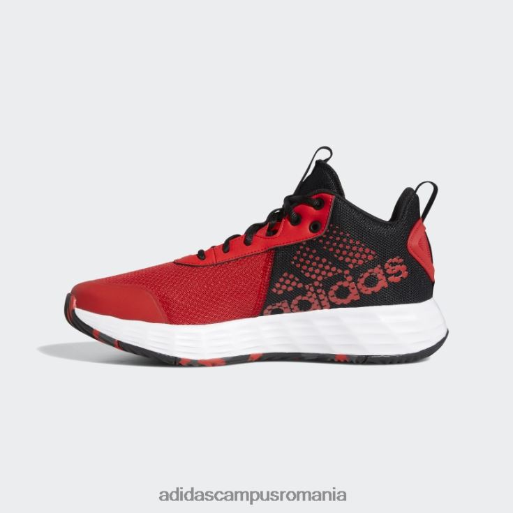 adidas campus romania pantofi roșii ownthegame unisex roșu/alb/negru J266N24474