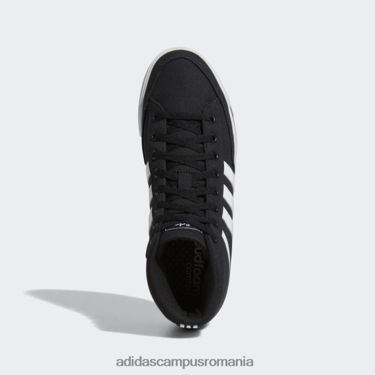 adidas campus romania pantofi skateboarding retrovulc mid canvas negru adidas unisex alb negru J266N212486