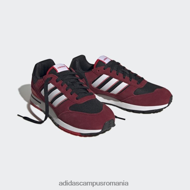 adidas campus romania pantofi stacojii din anii 80 unisex negru/alb/stacojiu J266N212493