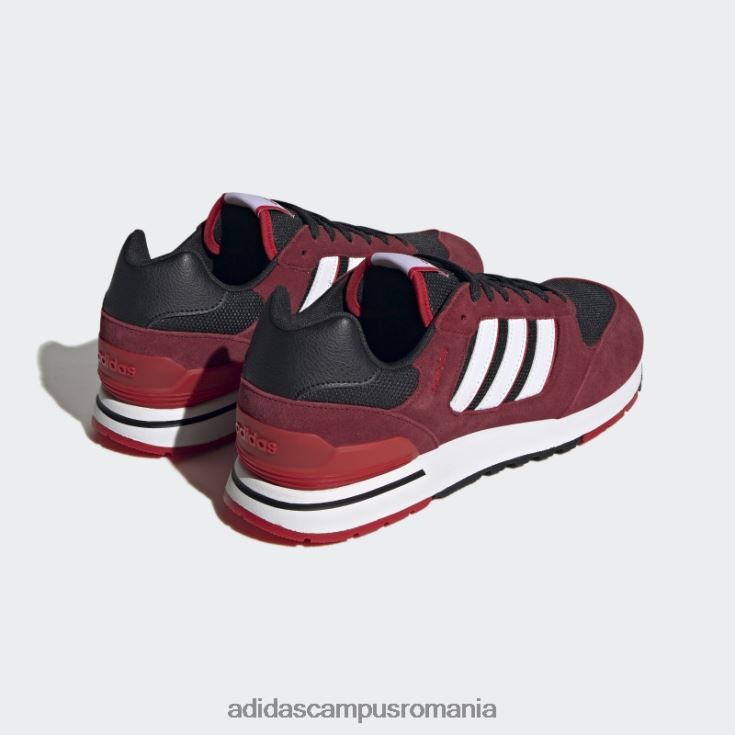 adidas campus romania pantofi stacojii din anii 80 unisex negru/alb/stacojiu J266N212493