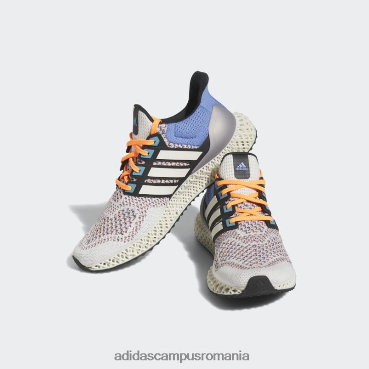 adidas campus romania pantofi ultra 4d albi fierbinți unisex alb/albastru J266N24613