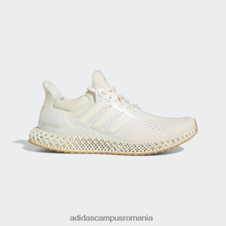 adidas campus romania pantofi ultra 4d fashion alb unisex alb/auriu metalic J266N25952