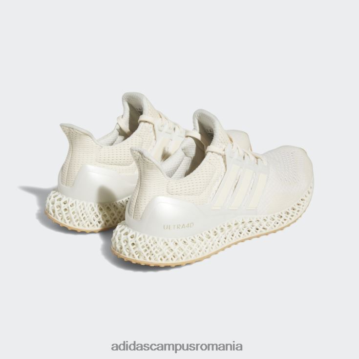adidas campus romania pantofi ultra 4d fashion alb unisex alb/auriu metalic J266N25952