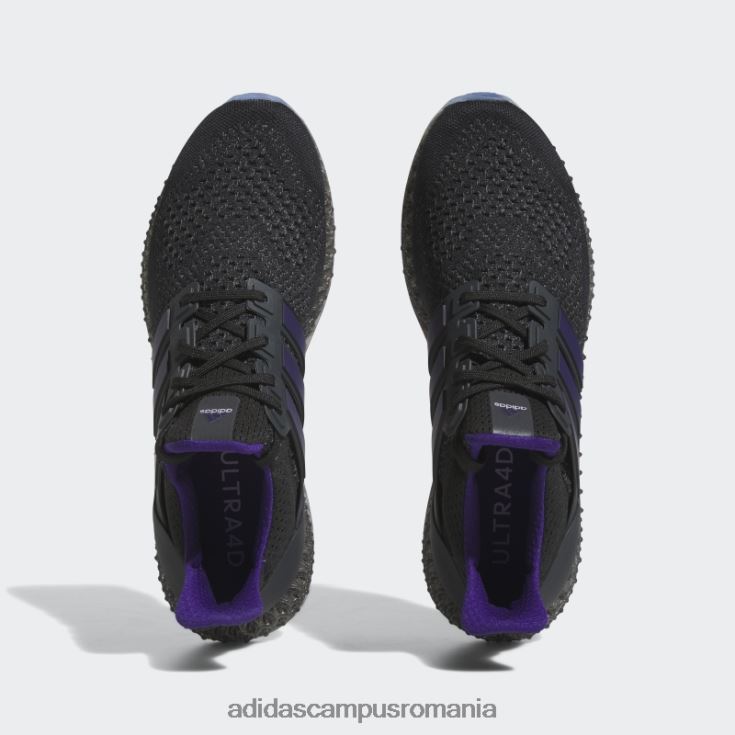 adidas campus romania pantofi ultra 4d negru fierbinte unisex negru/mov colegiu/portocaliu J266N24249