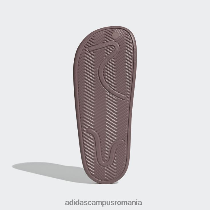 adidas campus romania saboți violet adilette unisex violet/mat violet met J266N212875