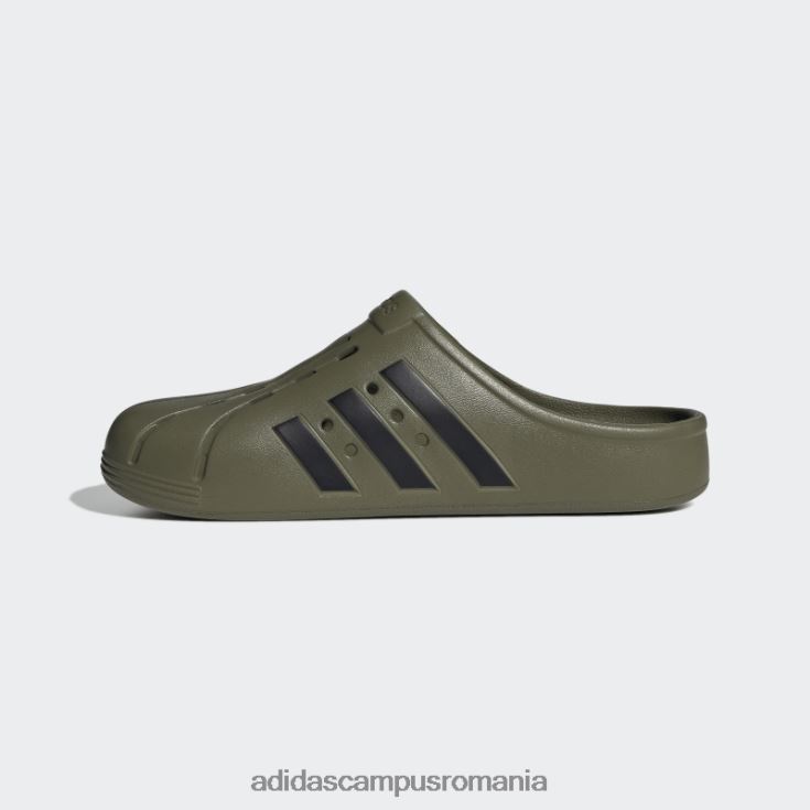 adidas campus romania sabotii adilette de masline unisex măsliniu/negru J266N212880