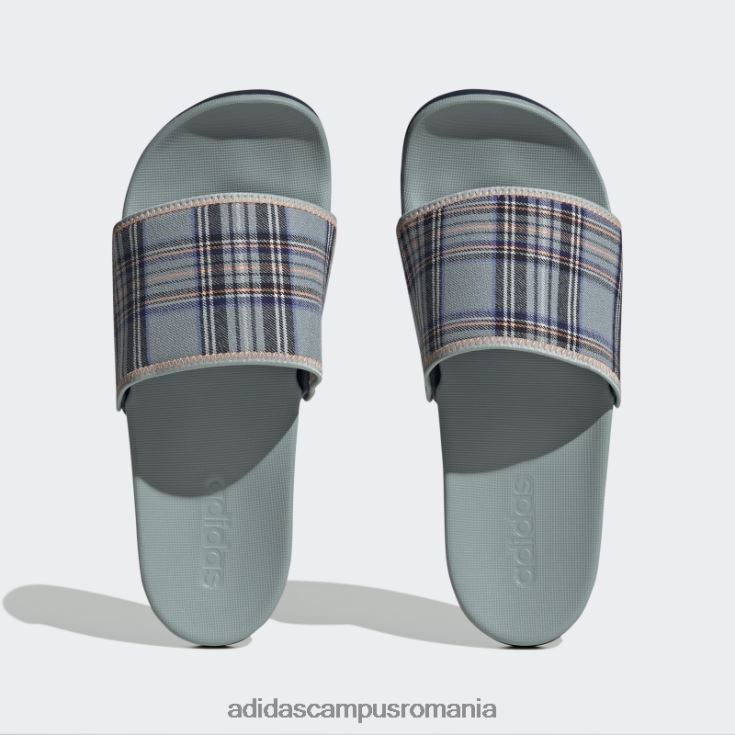 adidas campus romania sandale adilette comfort gri unisex gri/marine/albastru J266N212410