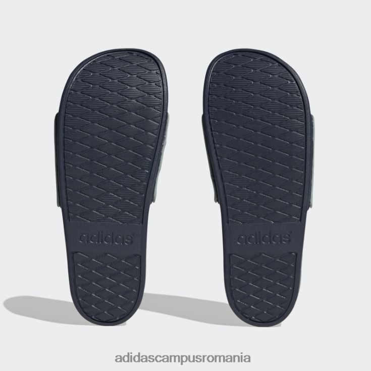 adidas campus romania sandale adilette comfort gri unisex gri/marine/albastru J266N212410