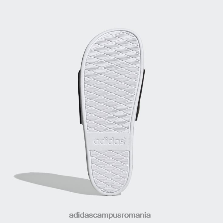 adidas campus romania sandale adilette comfort negru/alb unisex alb negru J266N24093