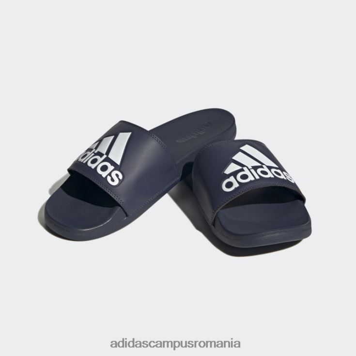 adidas campus romania sandale adilette confort bleumarin unisex bleumarin/alb J266N24321