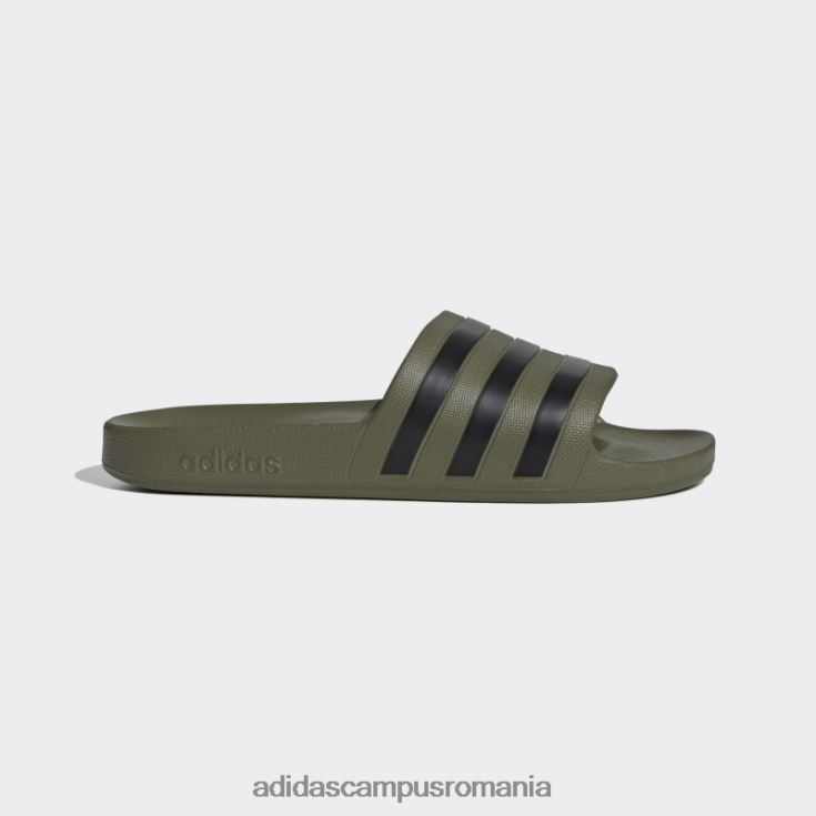 adidas campus romania tobogane aqua adilette olive unisex măsliniu/negru J266N24402
