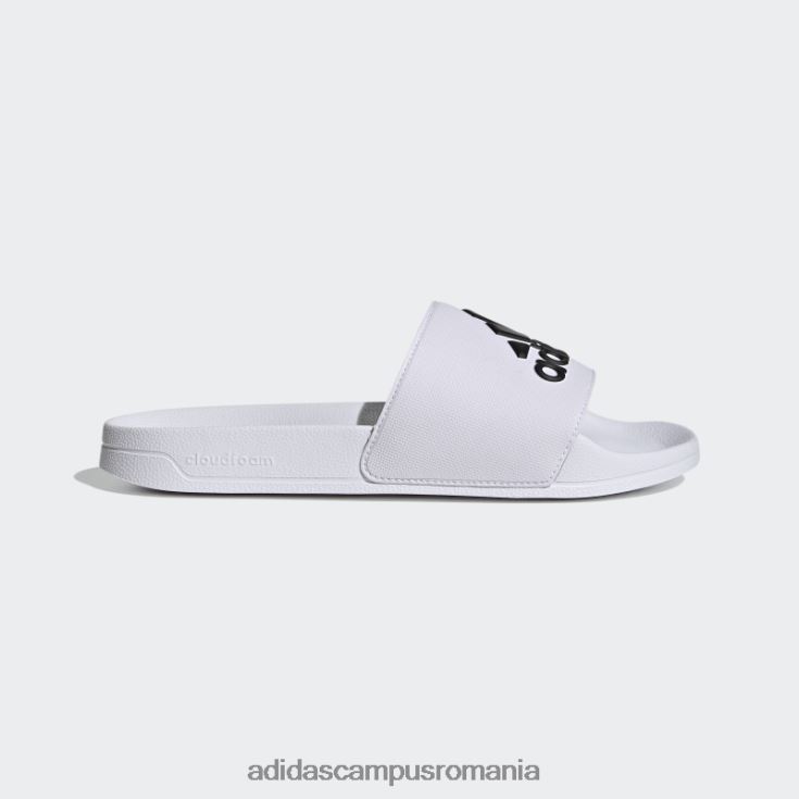 adidas campus romania tobogane de duș adilette negre unisex alb negru J266N24421