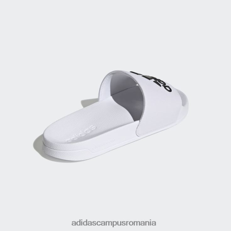 adidas campus romania tobogane de duș adilette negre unisex alb negru J266N24421