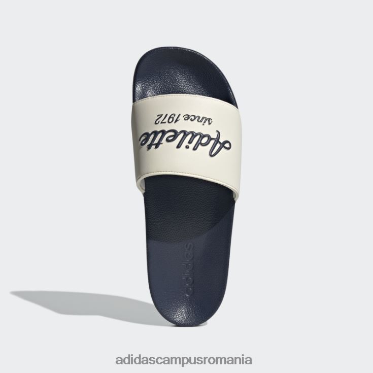 adidas campus romania tobogane de dus adilette bleumarin unisex alb/marinier J266N212428
