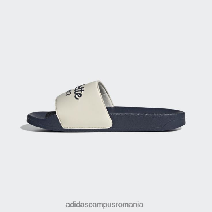 adidas campus romania tobogane de dus adilette bleumarin unisex alb/marinier J266N212428