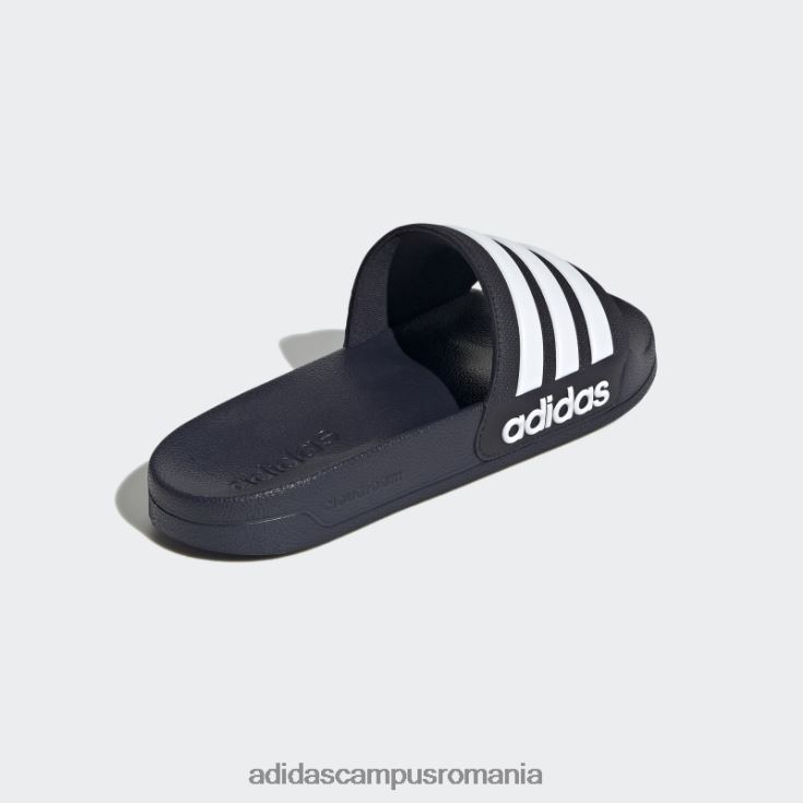 adidas campus romania tobogane de dus adilette negru/alb unisex cerneală/alb J266N212368
