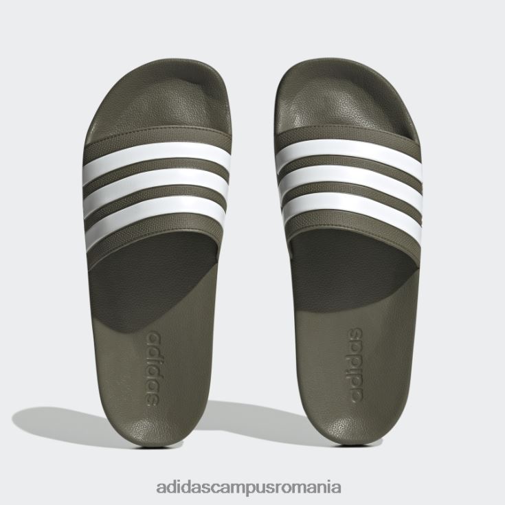 adidas campus romania tobogane de dus adilette olive adidas unisex măsliniu/alb J266N24419