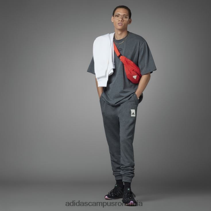 adidas campus romania tricou de ziua îndrăgostiților gri închis, negru unisex erica gri închis J266N2830