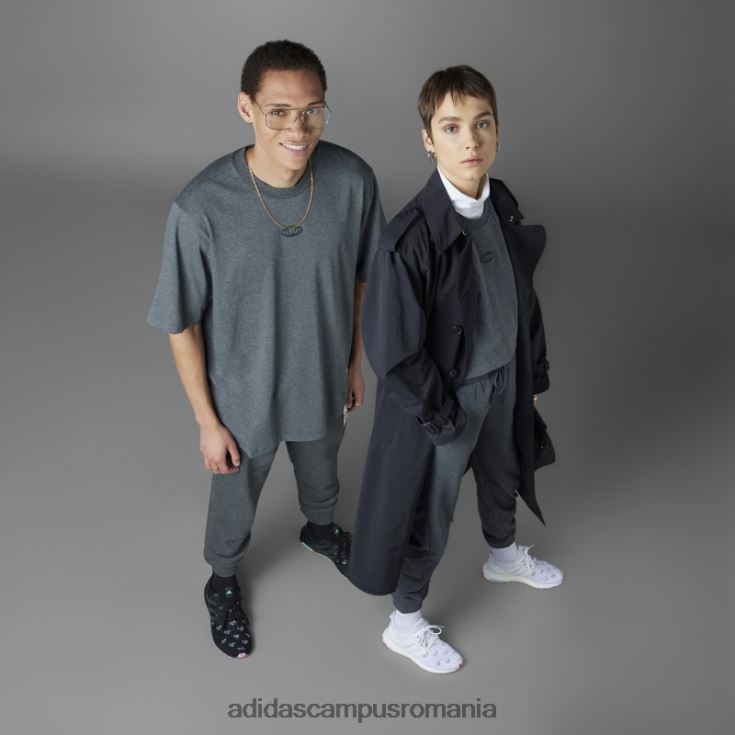 adidas campus romania tricou de ziua îndrăgostiților gri închis, negru unisex erica gri închis J266N2830