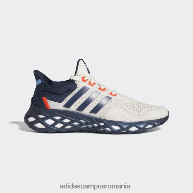 adidas campus romania ultraboost web dna alergare sport îmbrăcăminte lifestyle pantofi albi unisex alb/marinier/portocaliu J266N24340