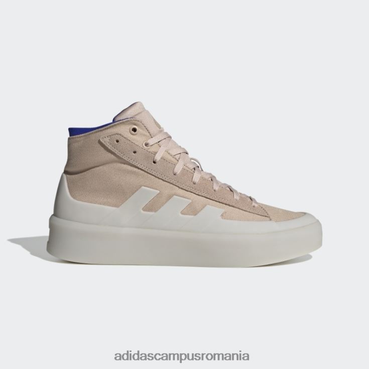 adidas campus romania znsored hi lifestyle adult pantof taupe adidas unisex taupe/alb/albastru J266N24050
