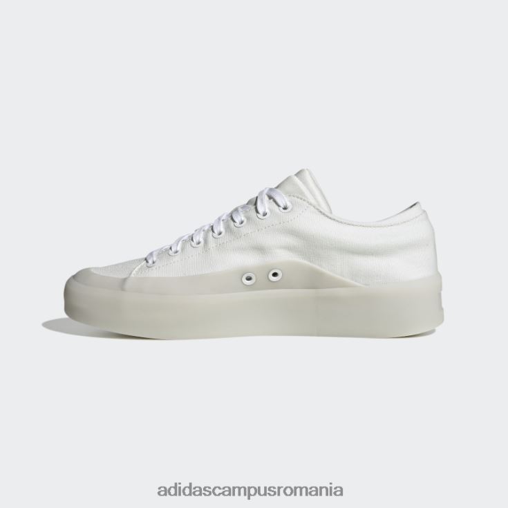 adidas campus romania znsored pantofi albi unisex alb J266N24136