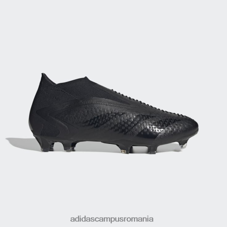 adidas campus romania Black Predator Accuracy+ cizme pentru teren ferm unisex alb negru J266N21336