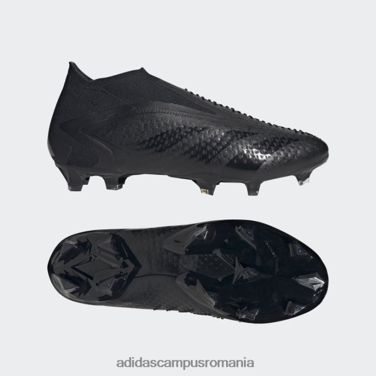 adidas campus romania Black Predator Accuracy+ crampuri adidas pentru teren ferm unisex alb negru J266N24641