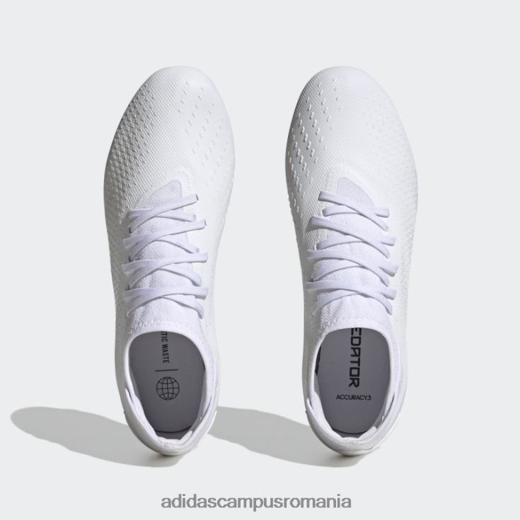 adidas campus romania Predator elegant de precizie.3 cizme de teren ferm alb unisex alb negru J266N212253
