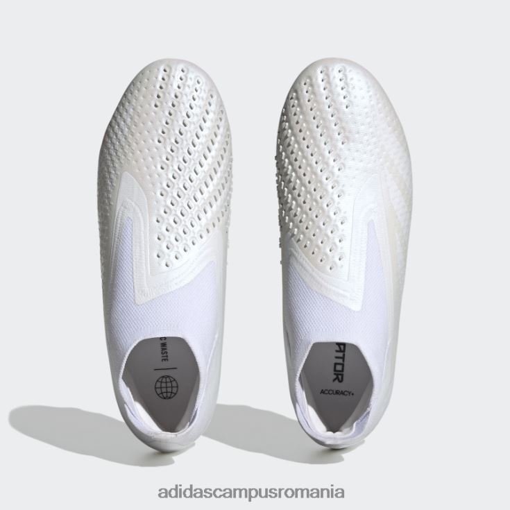 adidas campus romania White Predator Accuracy+ cizme de teren ferm unisex alb J266N212401