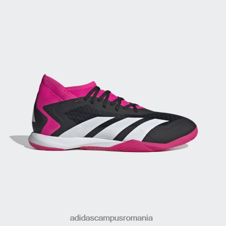 adidas campus romania acuratețea prădătorului roz.3 cizme de interior moda unisex negru/alb/roz J266N21359