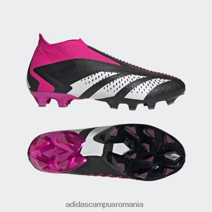 adidas campus romania black predator accuracy+ cizme de iarba artificiala adidas unisex negru/alb/roz J266N212561
