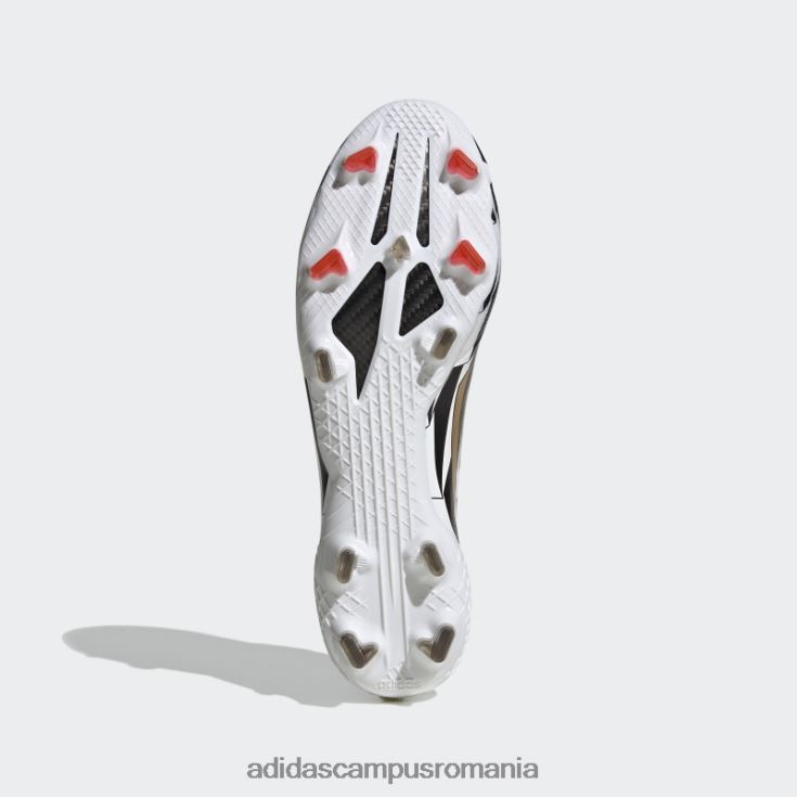 adidas campus romania cizme albe f50 adizero iv teren ferm unisex alb/auriu metalic/stacojiu J266N2406
