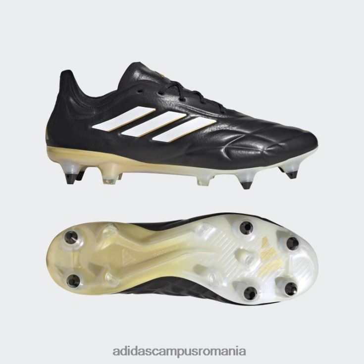 adidas campus romania cizme negre copa pure+ soft ground unisex negru/alb/auriu metalic J266N213048