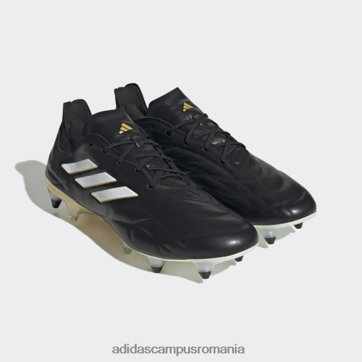 adidas campus romania cizme negre copa pure+ soft ground unisex negru/alb/auriu metalic J266N213048