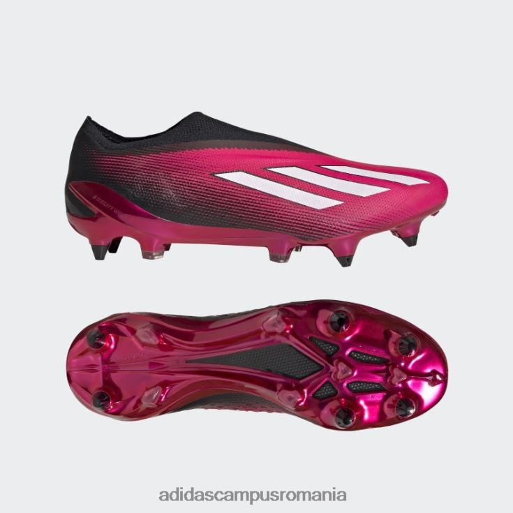 adidas campus romania cizme roz x speedportal+ pentru teren moale unisex roz/alb/negru J266N213036