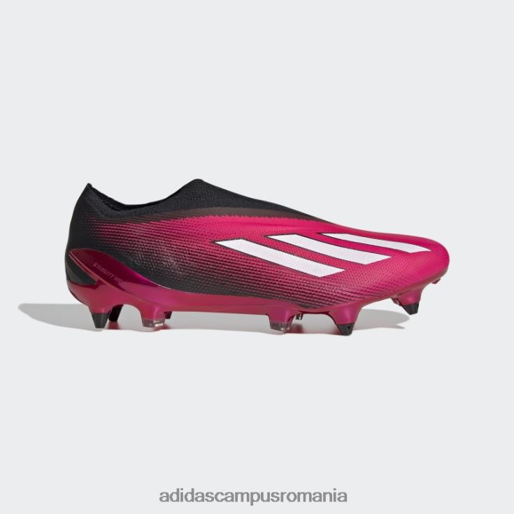 adidas campus romania cizme roz x speedportal+ pentru teren moale unisex roz/alb/negru J266N213036