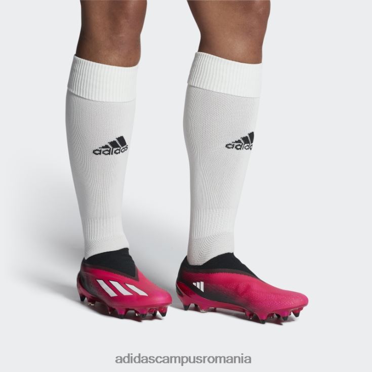 adidas campus romania cizme roz x speedportal+ pentru teren moale unisex roz/alb/negru J266N213036