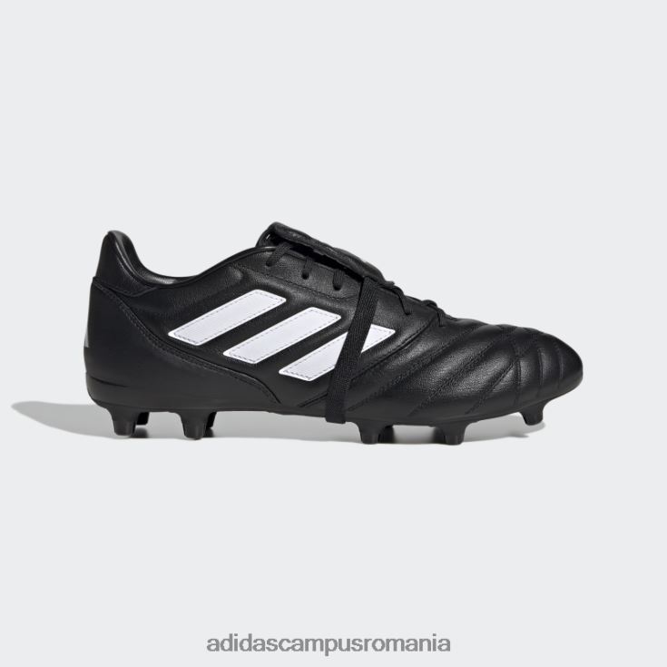 adidas campus romania copa gloro tachete de teren ferm negru unisex alb negru J266N24268