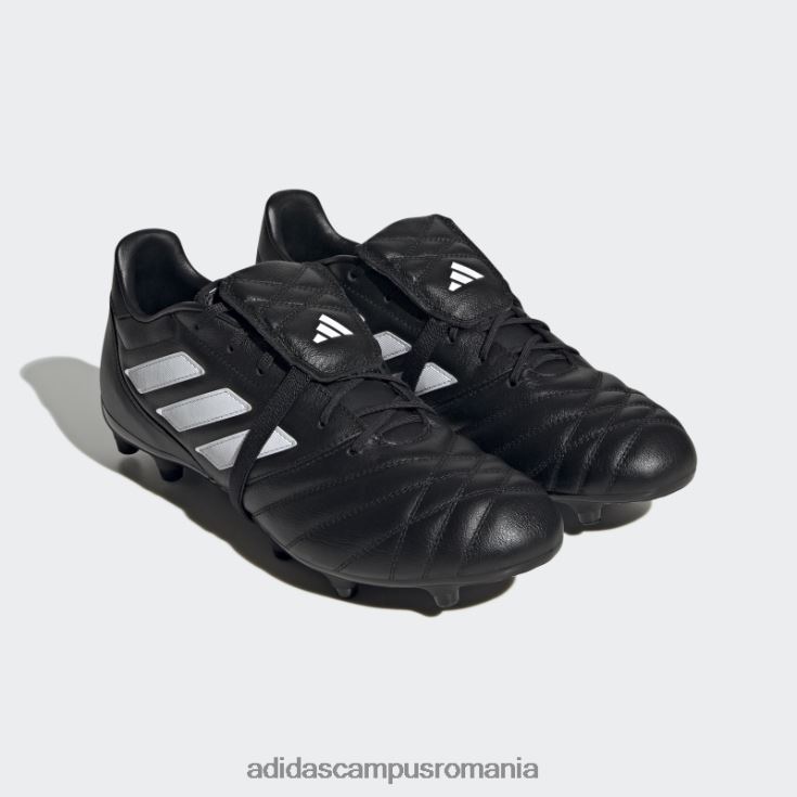 adidas campus romania copa gloro tachete de teren ferm negru unisex alb negru J266N24268