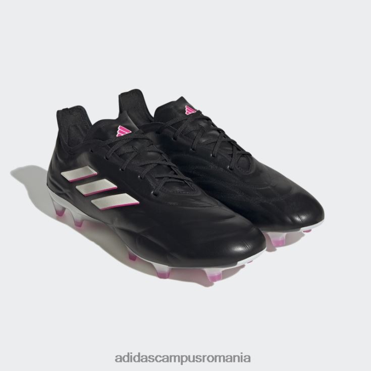 adidas campus romania copa pure.1 cizme teren ferm negru unisex negru/zero metalic/roz J266N212319