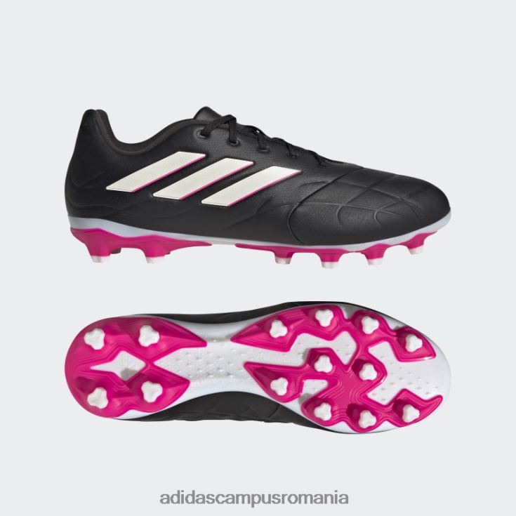adidas campus romania copa pure.3 cizme multi-teren negre unisex negru/zero metalic/roz J266N212296